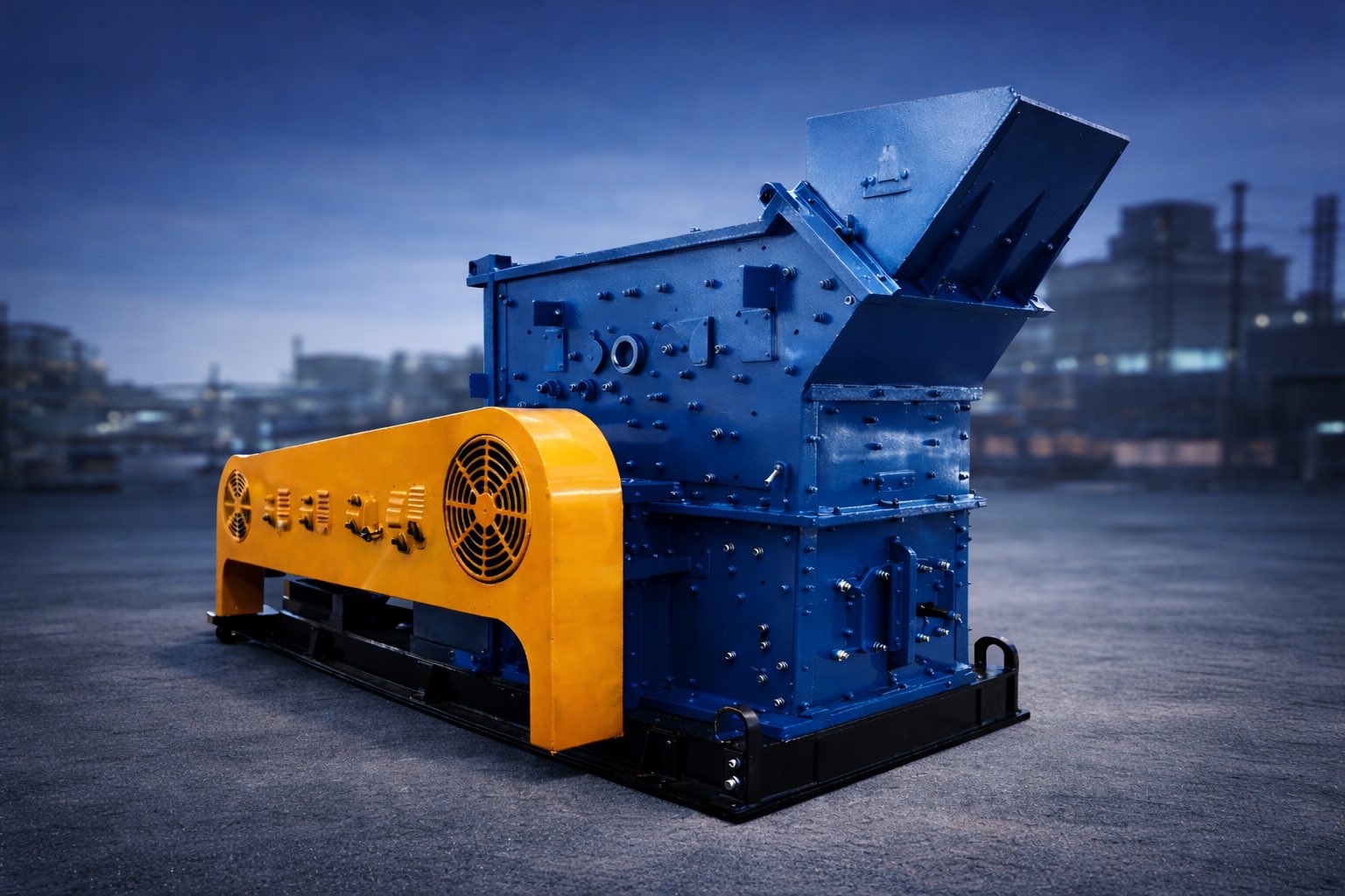 Efficient Non-plugging Fine Crusher